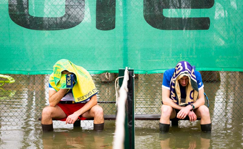 Book original Tennis sur l'eau